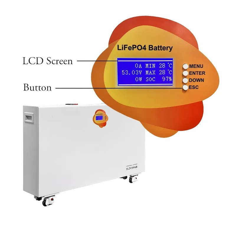 Batteria solare agli ioni di litio 5kwh 10kwh 15kwh 20kwh LiFePO4