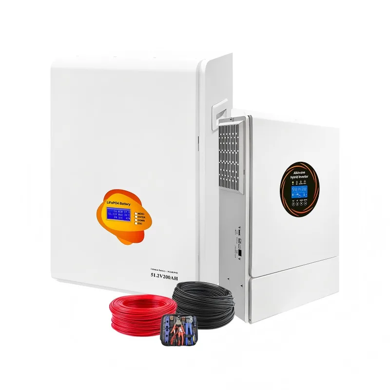 Batteria al litio LiFePO4 6000 cicli 10KWh 51,2 V 200 Ah