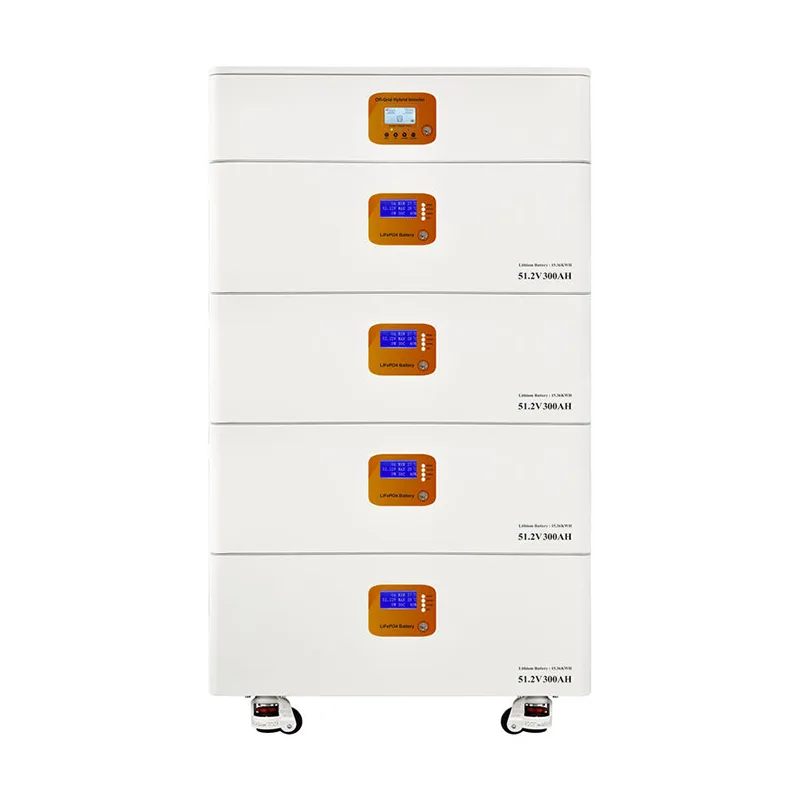 Batteria di accumulo di energia solare al litio da 60 kW impilata